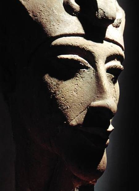 Head of Amenophis IV (Akhenaten) (c.1364-47 BC) from Egyptian
