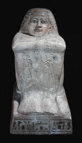 Block statue of Huy, Prefect of Memphis, Third Intermediate Period