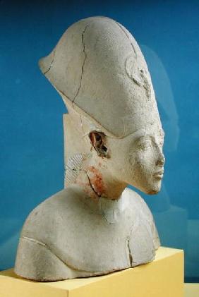 Bust of Amenophis IV (Akhenaten) from Tell el-Amarna, Amarna Period, New Kingdom