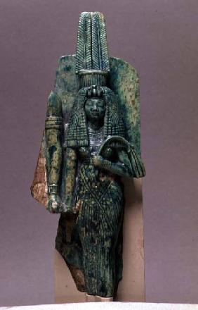 Statuette of Queen Tiy, wife of Amenophis III, New Kingdom