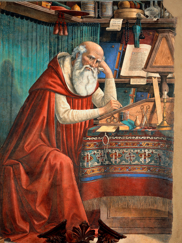 St. Jerome from  (eigentl. Domenico Tommaso Bigordi) Ghirlandaio Domenico