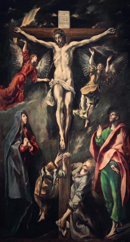 The Crucifixion from El Greco (aka Dominikos Theotokopulos)
