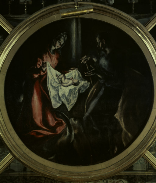 Birth of Christ from El Greco (aka Dominikos Theotokopulos)