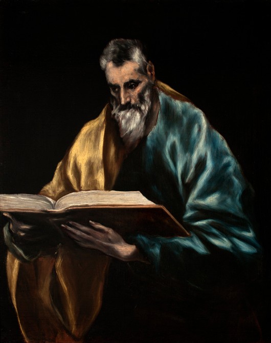 The Apostle Simon from El Greco (aka Dominikos Theotokopulos)