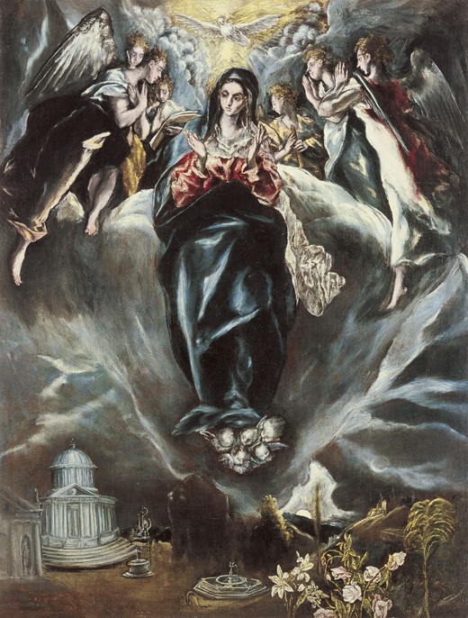 The Immaculate Conception from El Greco (aka Dominikos Theotokopulos)