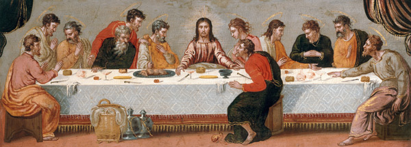 El Greco / Last Supper / Paint./ C16th from El Greco (aka Dominikos Theotokopulos)