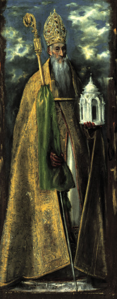 St. Augustine from El Greco (aka Dominikos Theotokopulos)