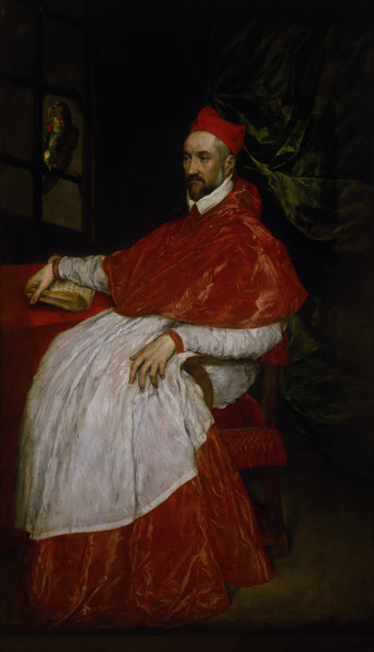 Cardinal Charles de Guise from El Greco (aka Dominikos Theotokopulos)