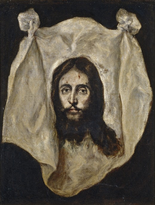 Holy Mandylion (The Vernicle) from El Greco (aka Dominikos Theotokopulos)