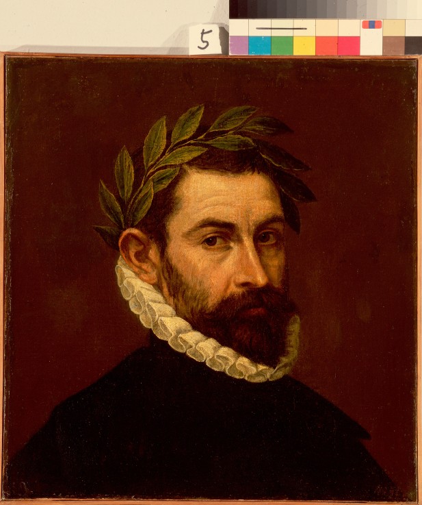 Portrait of the Poet Alonso de Ercilla y Zuniga (1533-1594) from El Greco (aka Dominikos Theotokopulos)