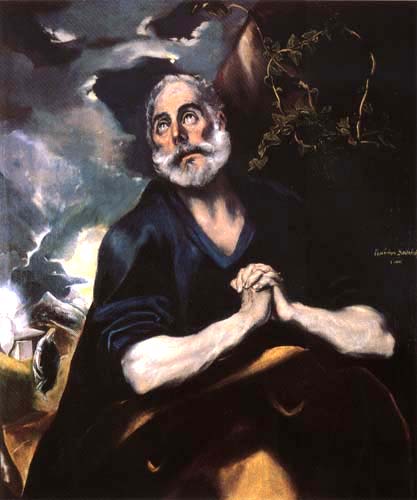Reuiger of St. Peter from El Greco (aka Dominikos Theotokopulos)