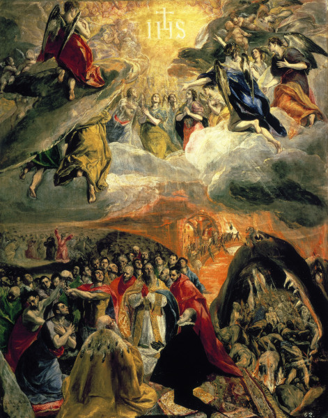 Dream of Philipp II from El Greco (aka Dominikos Theotokopulos)