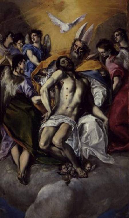 The Trinity from El Greco (aka Dominikos Theotokopulos)