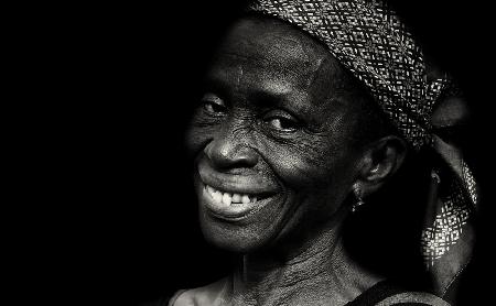 A smile in the market, Benin