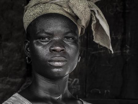 Yoruba woman from the kingdom of Oyo, Nigeria