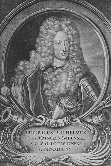 Ludwig Wilhelm of Baden-Baden from Elias Christoph Heiss