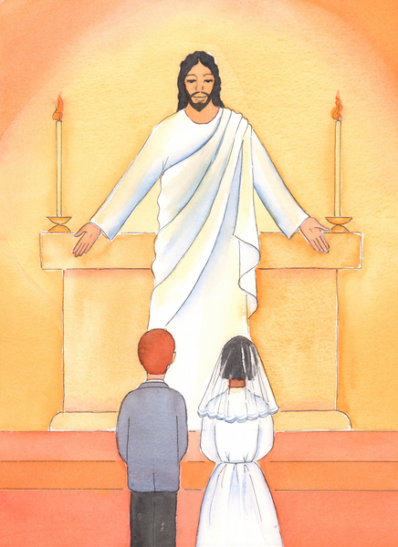 It is important that children making their First Holy Communion are taught about the Real Presence a from Elizabeth  Wang