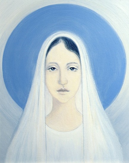 The Virgin Mary, Our Lady of Harpenden, 1993 (oil on panel)  from Elizabeth  Wang