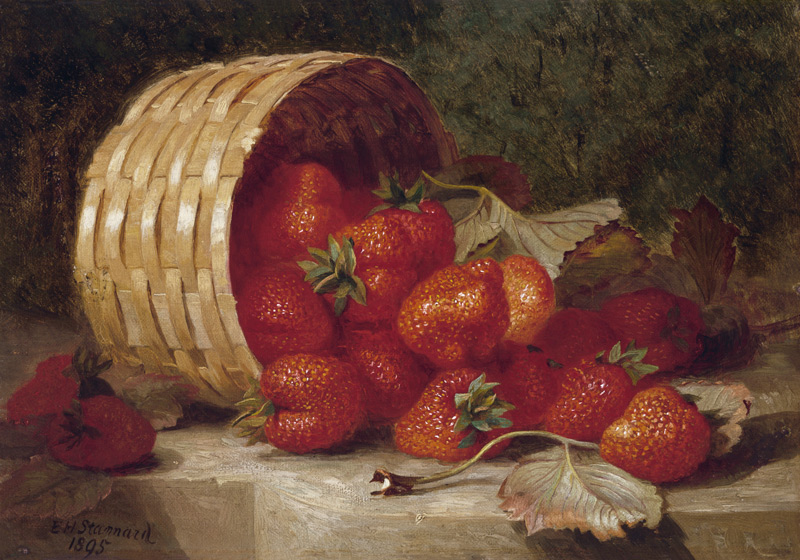 Erdbeeren in einem Korb from Eloise Harriet Stannard