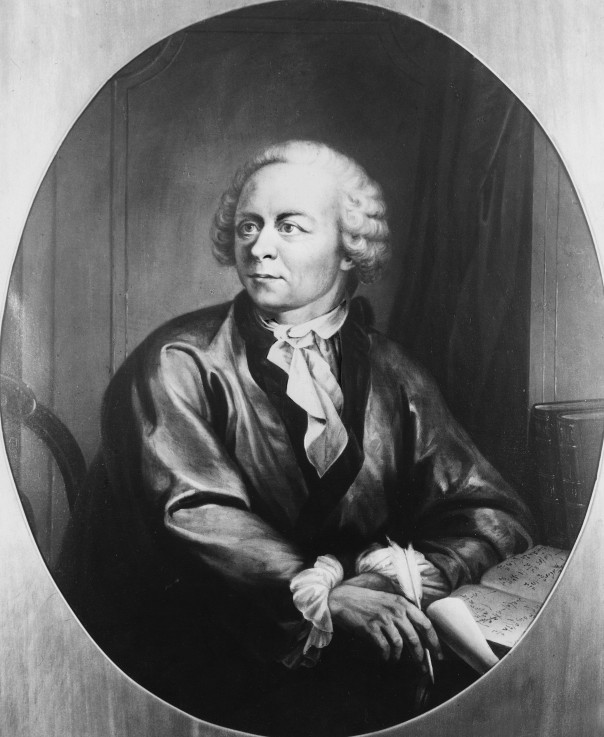 Portrait of the mathematican Leonhard Euler (1707-1783) from Emanuel Handmann