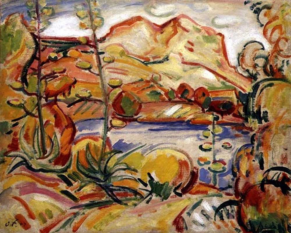 Lake in the Mountains, 1907 from Emile Othon Friesz