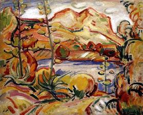 Lake in the Mountains, 1907
