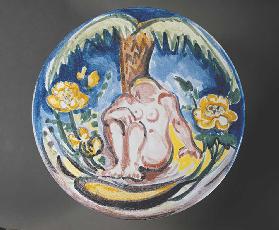 Plate, 1907-09 (ceramic)