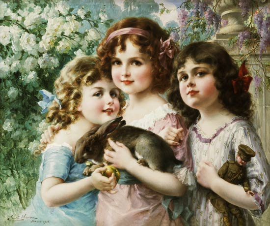 The three graces from Emile Vernon