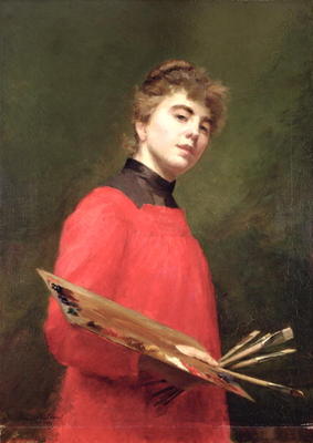 Self Portrait, 1889 (oil on canvas) from Emily Childers