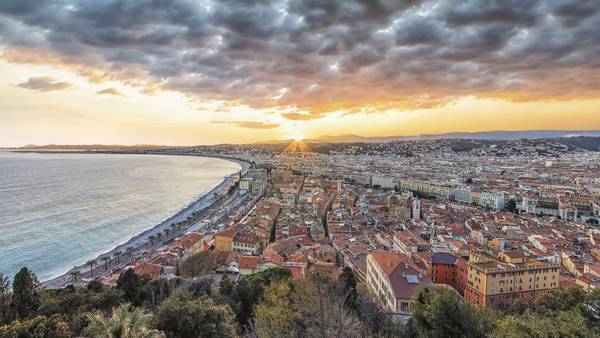 Sunset In Nice from emmanuel charlat