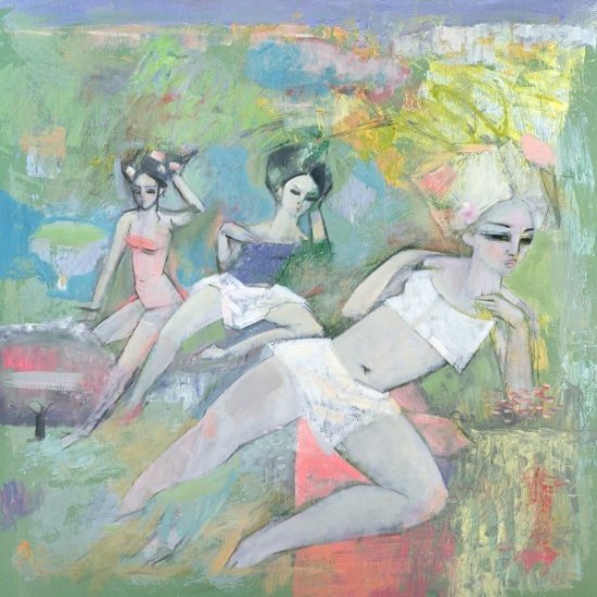 Bathers from Endre  Roder