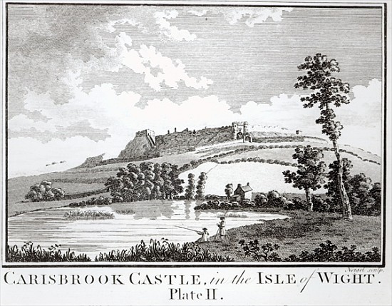 Carisbrook Castle, in the Isle of Wight from English School