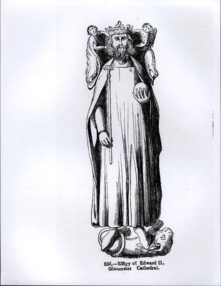 Effigy of Edward II (1284-1327) from Gloucester Cathedral from English School
