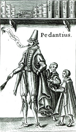 Frontispiece of ''Pedantius'', comedy Edward Forsett produced in Cambridge in 1581 from English School