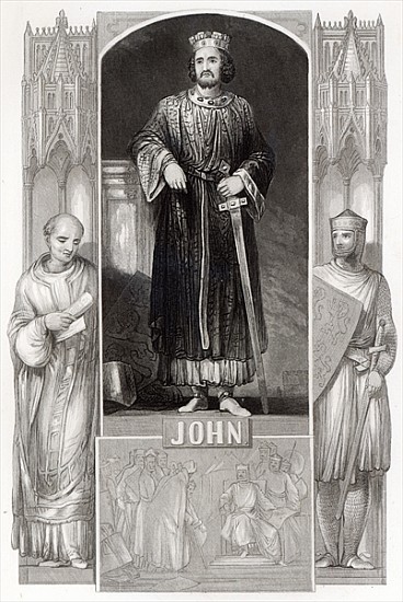 King John from English School