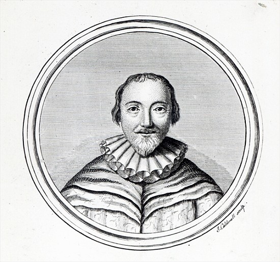 Orlando Gibbons; engraved by J. Caldwall from English School