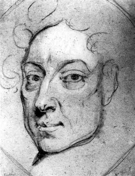 Portrait of Alexander Pope (1688-1744) from English School