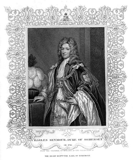 Portrait of Charles Seymour, Duke of Somerset from English School