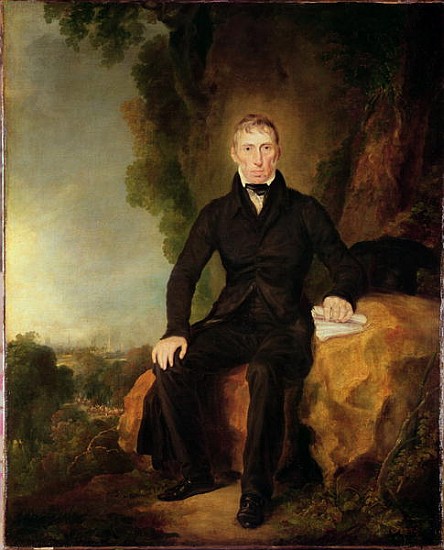 Portrait of John Loudon McAdam (1756-1836), c.1830 from English School