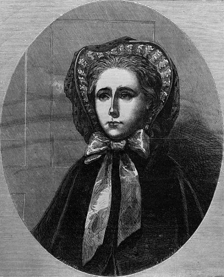 The Hon. Mrs Yelverton, 1861 (newsprint) from English School