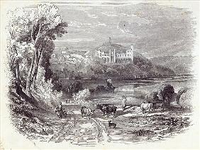 Arundel Castle and Town, from ''The Illustrated London News'', 20th September 1845