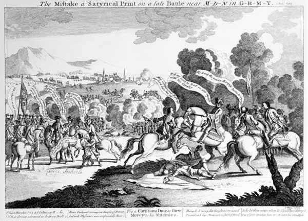 Battle of Minden, 1st August 1759