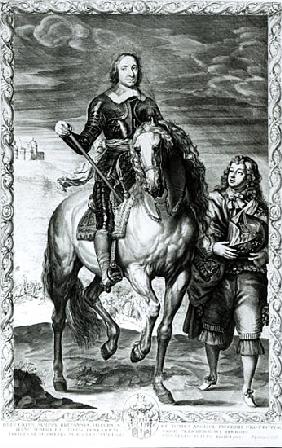 Equestrian Portrait of Oliver Cromwell (1599-1658)