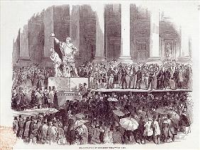 Inauguration of President Polk: The Oath, from ''The Illustrated London News'', 19th April 1845