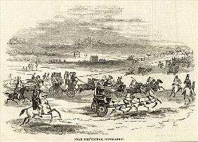 Near the Course, Newmarket, from ''The Illustrated London News'', 3rd May 1845