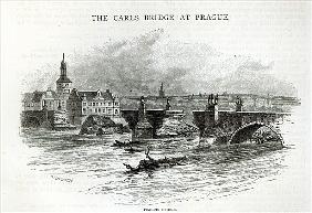 Prague Bridge, from ''Leisure Hour''