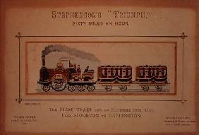 Stephenson's 'Triumph', woven for the York Exhibition