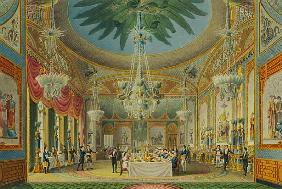 The Banqueting Room, from ''Views of the Royal Pavilion, Brighton'' John Nash (1752-1835) 1826