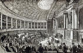 The Chamber of Deputies, Paris, from ''Leisure Hour''