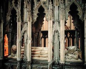 Tomb of Edward II (1284-1327) erected by Edward III